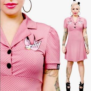 Sourpuss Rosie Dress - Sparrows